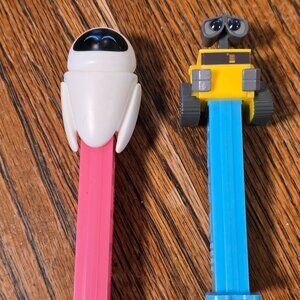 PEZ Wall E and EVE PEZ dispensers